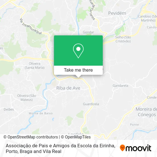 Associação de Pais e Amigos da Escola da Eirinha map