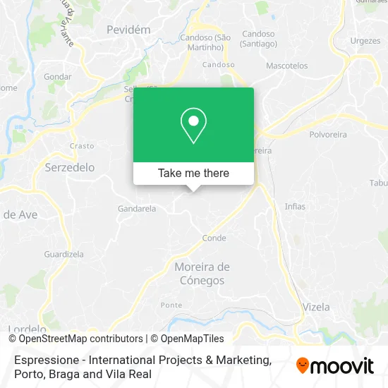 Espressione - International Projects & Marketing map