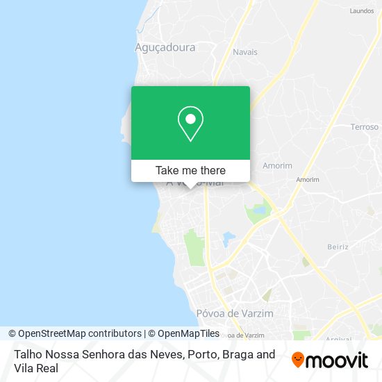 Talho Nossa Senhora das Neves map