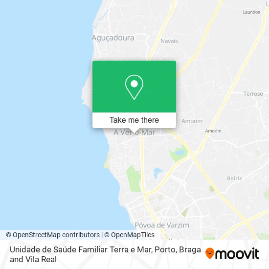 Unidade de Saúde Familiar Terra e Mar map