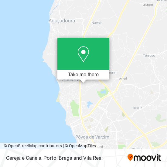 Cereja e Canela mapa