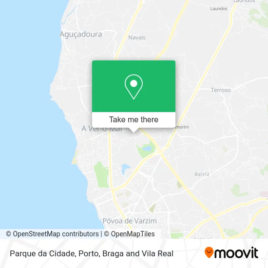 Parque da Cidade map