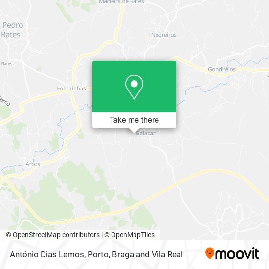 António Dias Lemos mapa