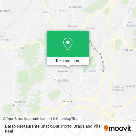 Barão Restaurante Snack-Bar map