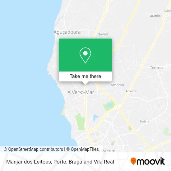 Manjar dos Leitoes map