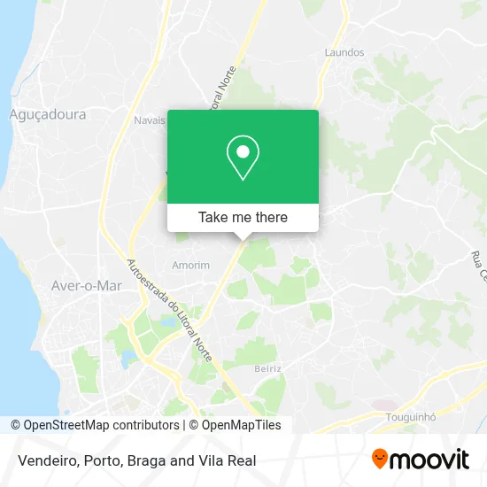 Vendeiro map