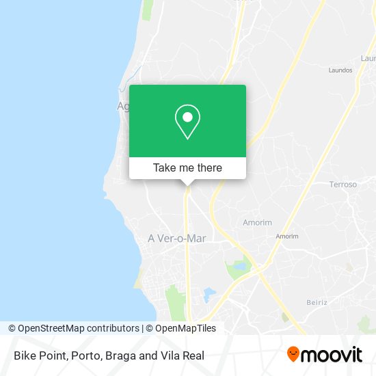 Bike Point map