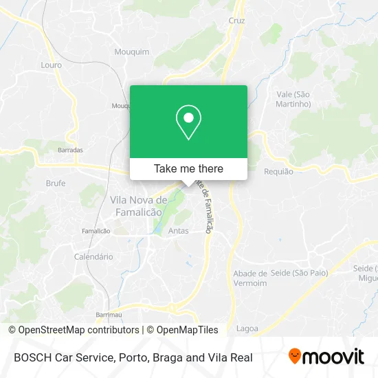 BOSCH Car Service map