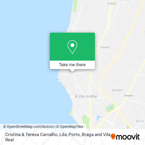 Cristina & Teresa Carvalho, Lda mapa