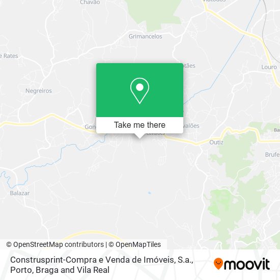 Construsprint-Compra e Venda de Imóveis, S.a. map