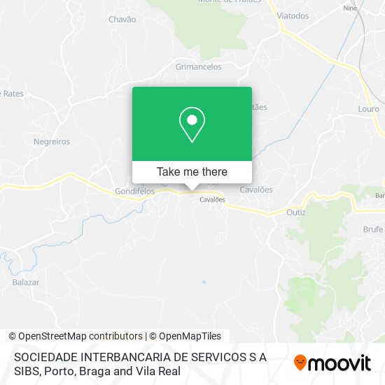SOCIEDADE INTERBANCARIA DE SERVICOS S A SIBS mapa