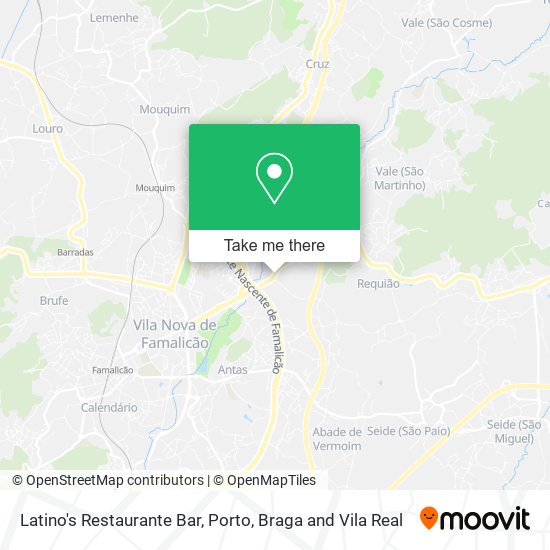 Latino's Restaurante Bar map