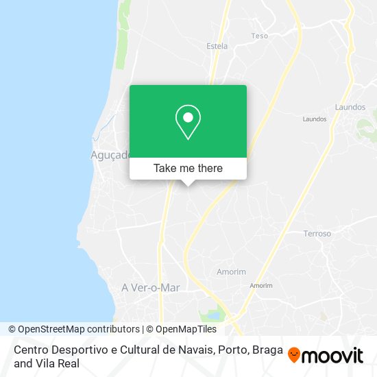 Centro Desportivo e Cultural de Navais map