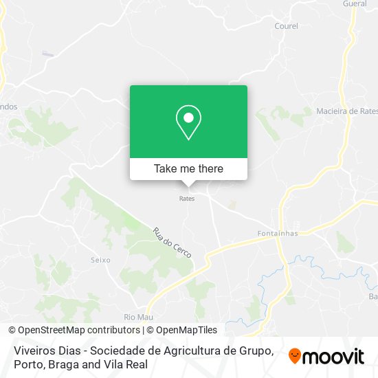 Viveiros Dias - Sociedade de Agricultura de Grupo mapa