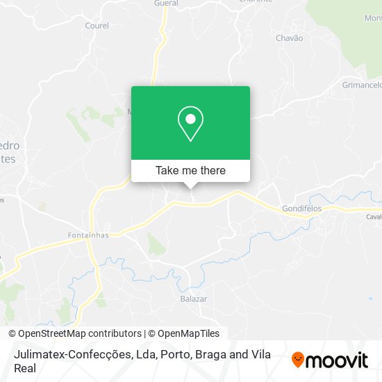 Julimatex-Confecções, Lda map