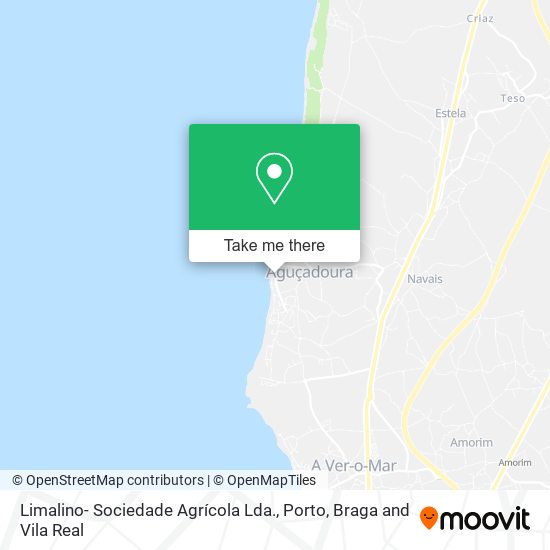Limalino- Sociedade Agrícola Lda. mapa