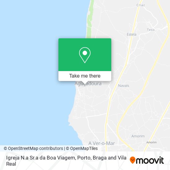 Igreja N.a Sr.a da Boa Viagem mapa