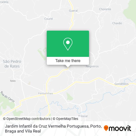 Jardim Infantil da Cruz Vermelha Portuguesa map