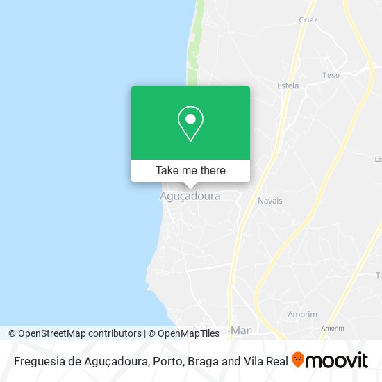 Freguesia de Aguçadoura map
