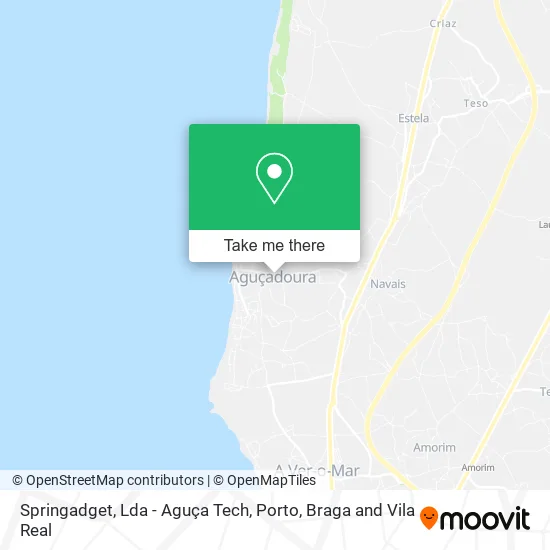 Springadget, Lda - Aguça Tech map