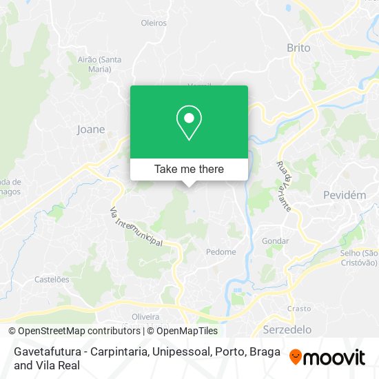 Gavetafutura - Carpintaria, Unipessoal map