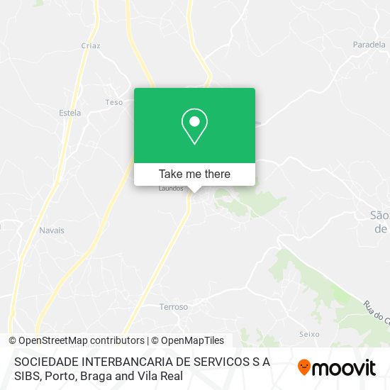 SOCIEDADE INTERBANCARIA DE SERVICOS S A SIBS mapa