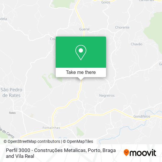 Perfil 3000 - Construções Metalicas mapa