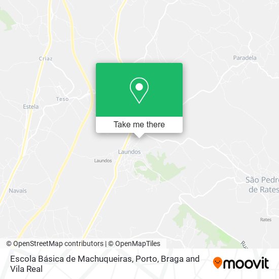 Escola Básica de Machuqueiras map