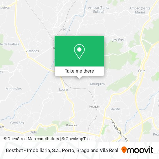 Bestbet - Imobiliária, S.a. map