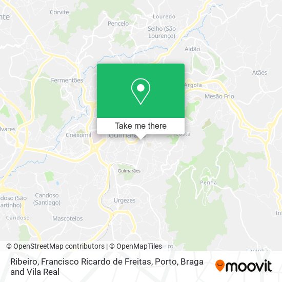 Ribeiro, Francisco Ricardo de Freitas map