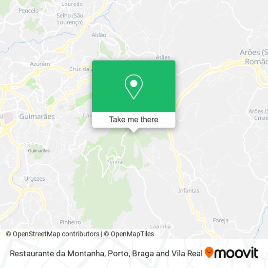 Restaurante da Montanha map