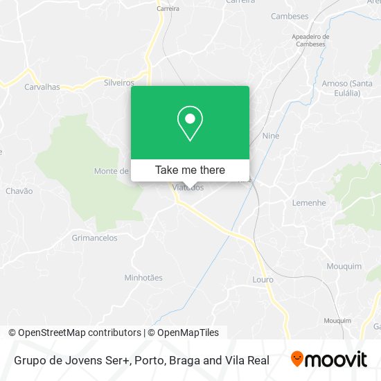 Grupo de Jovens Ser+ mapa