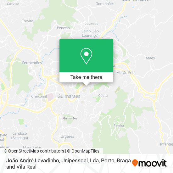 João André Lavadinho, Unipessoal, Lda map