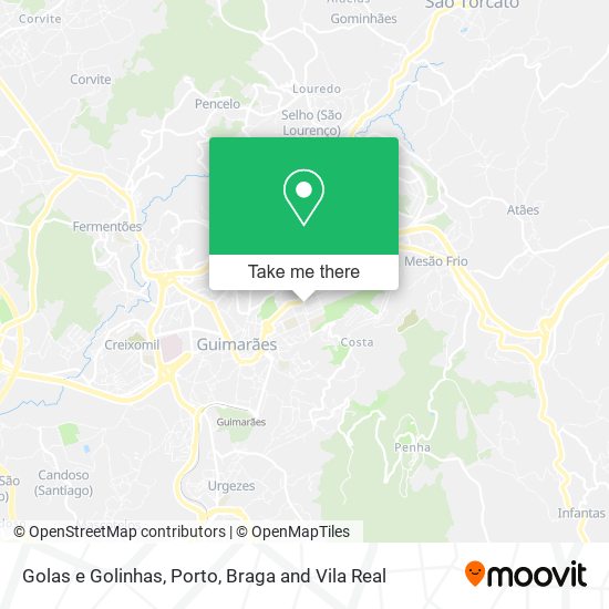 Golas e Golinhas map