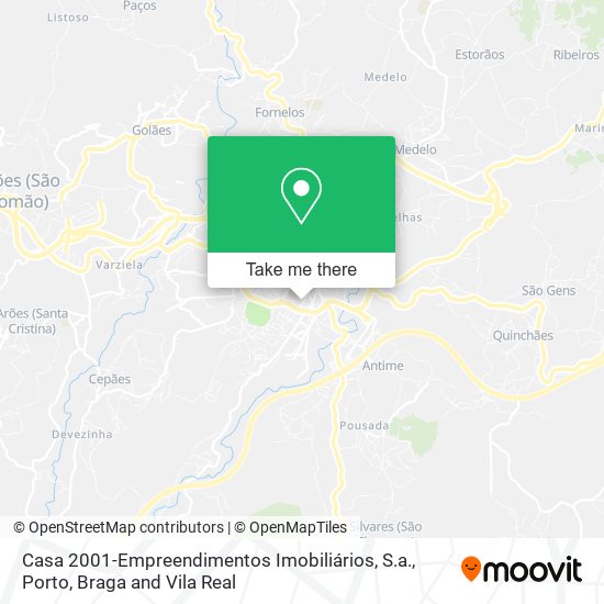 Casa 2001-Empreendimentos Imobiliários, S.a. map