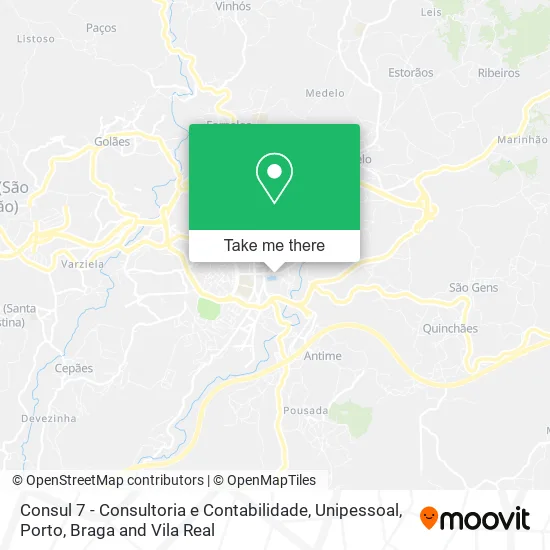 Consul 7 - Consultoria e Contabilidade, Unipessoal map