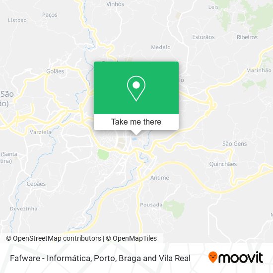 Fafware - Informática mapa