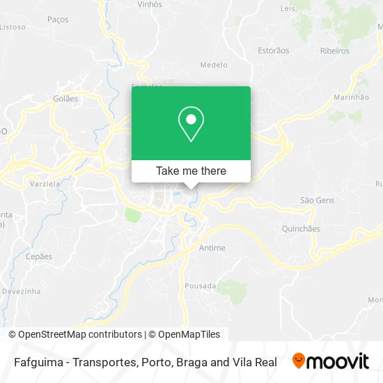 Fafguima - Transportes map