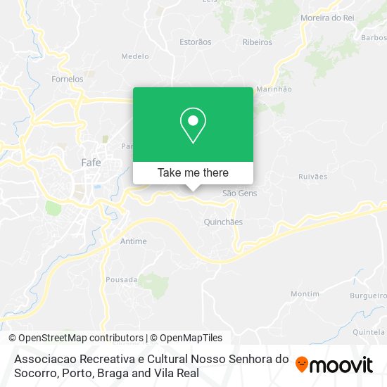 Associacao Recreativa e Cultural Nosso Senhora do Socorro map