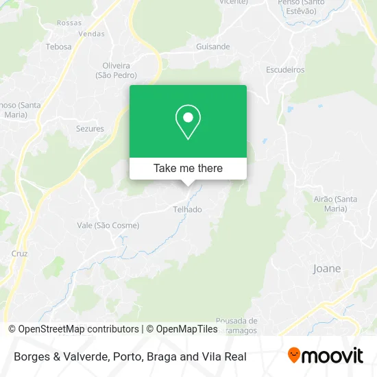 Borges & Valverde map