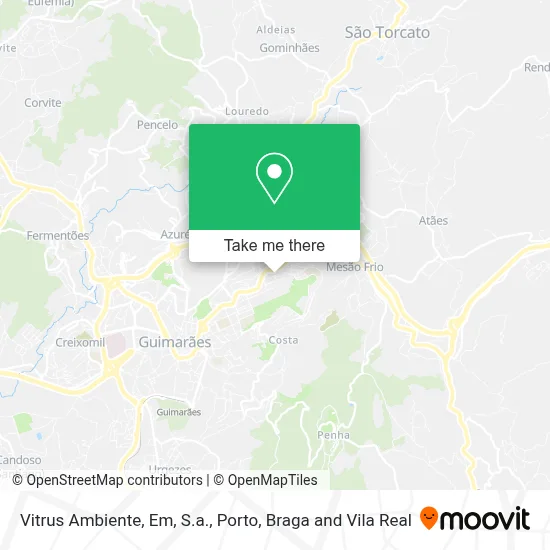 Vitrus Ambiente, Em, S.a. map