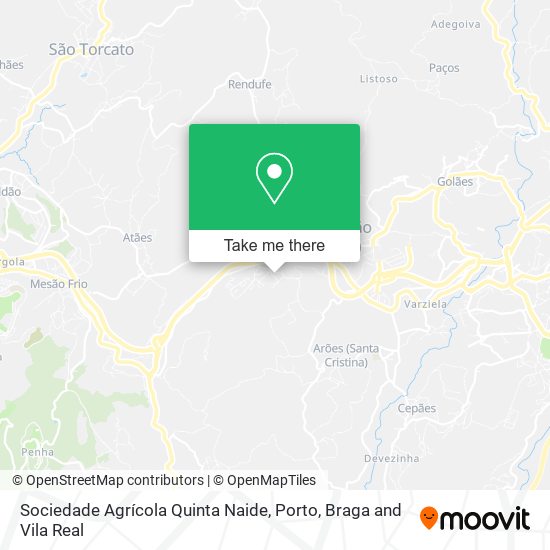 Sociedade Agrícola Quinta Naide map