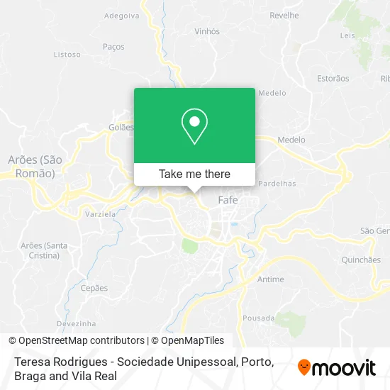 Teresa Rodrigues - Sociedade Unipessoal map