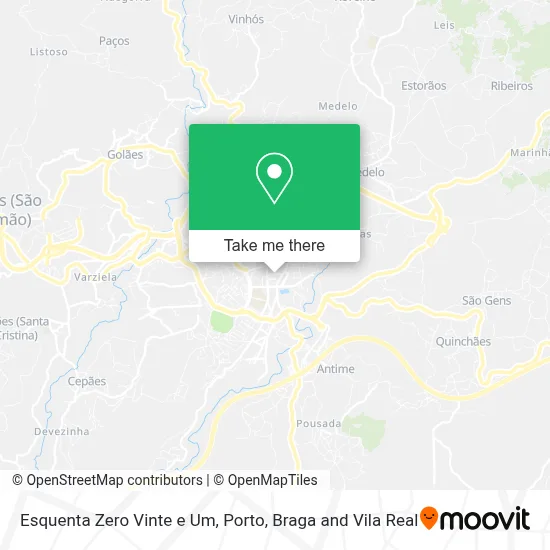 Esquenta Zero Vinte e Um map