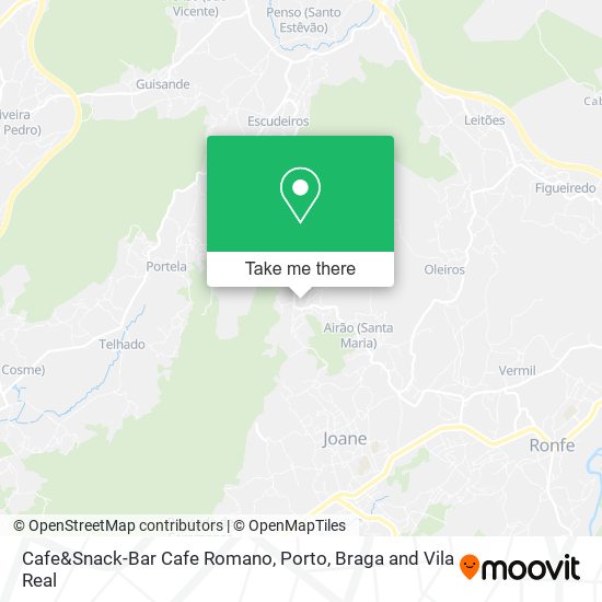 Cafe&Snack-Bar Cafe Romano map