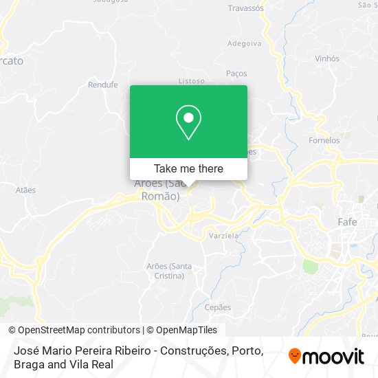 José Mario Pereira Ribeiro - Construções map
