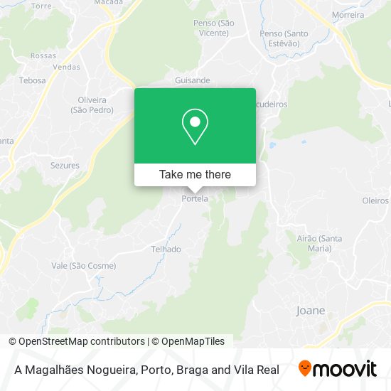 A Magalhães Nogueira map