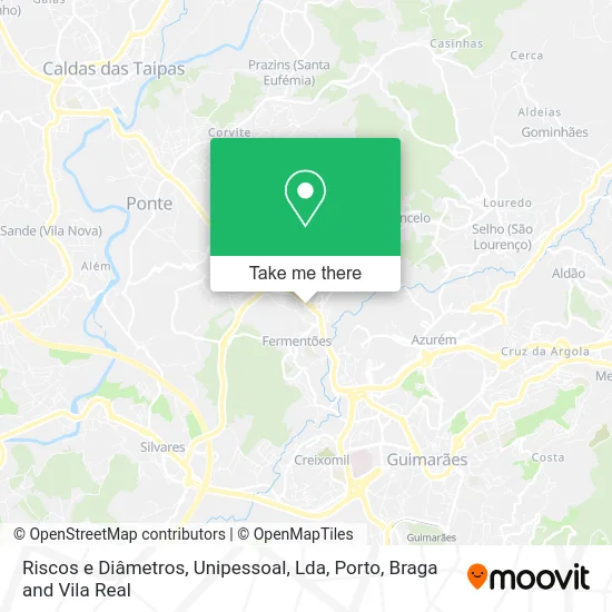 Riscos e Diâmetros, Unipessoal, Lda map