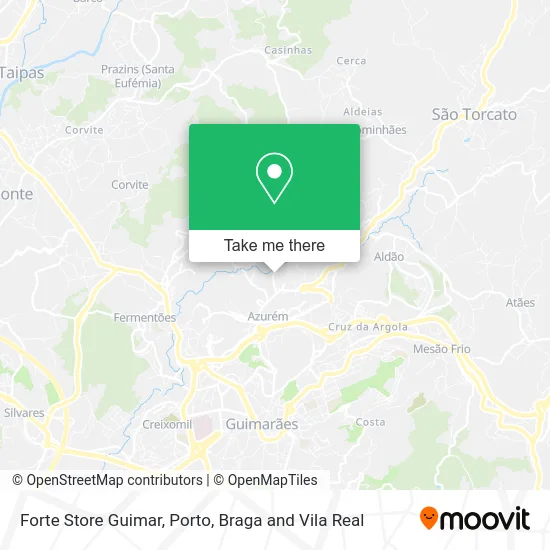 Forte Store Guimar map
