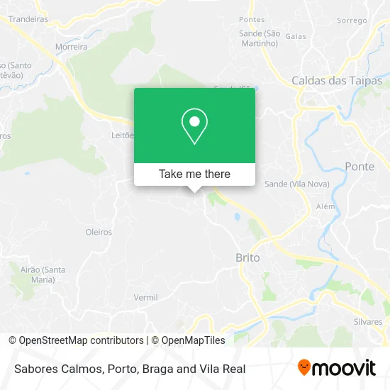Sabores Calmos map